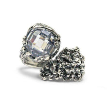 Carica l'immagine nel visualizzatore di Gallery, Anello da donna in argento 925 Maestro Riverso Primule AnPrm04/B
