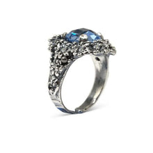 Carica l'immagine nel visualizzatore di Gallery, Anello da donna in argento 925 Maestro Riverso Primule AnPrm05/Ac
