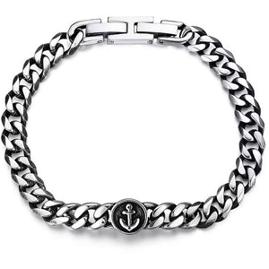 Bracciale da uomoin acciaio Luca Barra Sailor BA1208