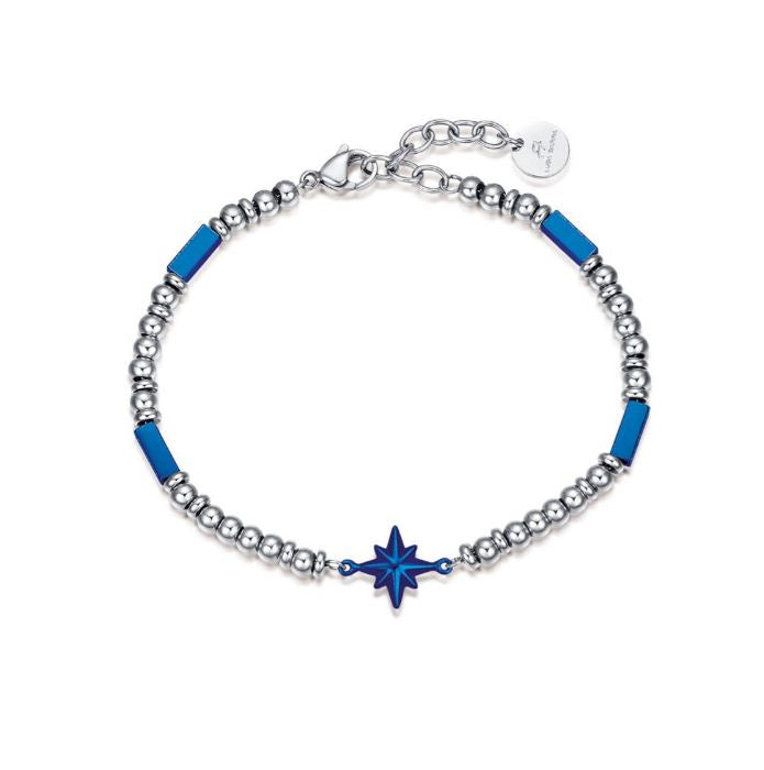 Pulsera de acero para hombre Luca Barra Sailor BA1216