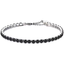 Load image into Gallery viewer, Luca Barra BA1479 men&#39;s steel tennis bracelet
