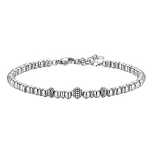 Carica l&#39;immagine nel visualizzatore di Gallery, Bracciale da uomo in Acciaio Vintage Luca Barra  BA1860
