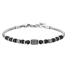 Cargar imagen en el visor de la galería, Bracciale da uomo in Acciaio Luca Barra BA1862
