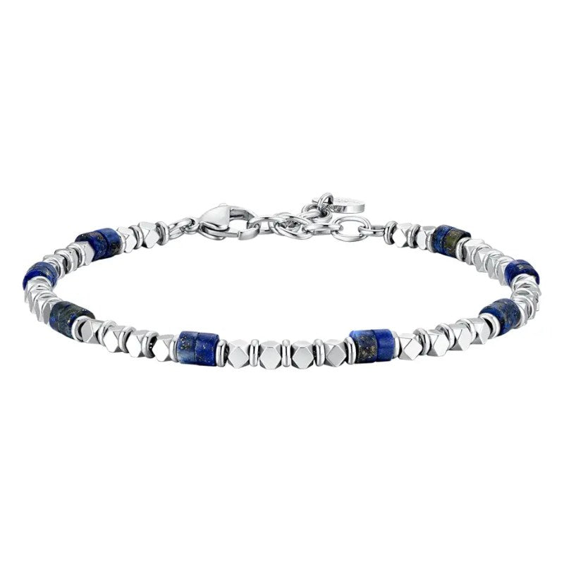Bracciale da uomo in Acciaio ematite e lapis Luca Barra  BA1865