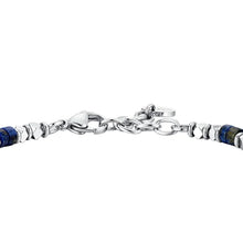 Cargar imagen en el visor de la galería, Bracciale da uomo in Acciaio ematite e lapis Luca Barra  BA1865
