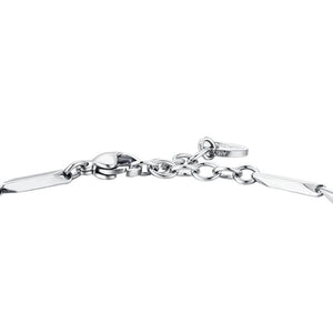 Bracciale da uomo in Acciaio con agata Luca Barra BA1869