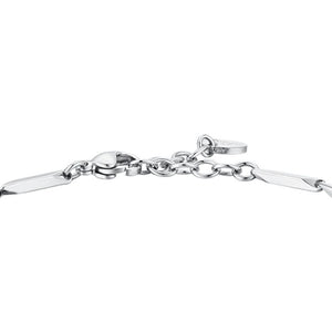 Bracciale da uomo in Acciaio con pietre lapis Luca Barra BA1870