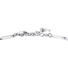Cargar imagen en el visor de la galería, Bracciale da uomo in Acciaio con Pietre Turchesi Luca Barra BA1871

