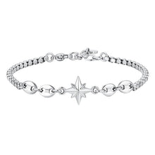Carica l&#39;immagine nel visualizzatore di Gallery, Bracciale da uomo in Acciaio rosa dei venti Luca Barra BA1872
