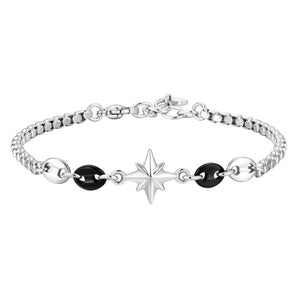 Bracciale da uomo in Acciaio rosa dei venti Luca Barra BA1873