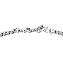 Cargar imagen en el visor de la galería, Bracciale da uomo in Acciaio con ancora Luca Barra BA1875
