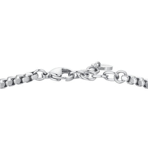 Bracciale da uomo in Acciaio con ancora Luca Barra BA1876