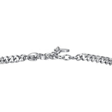 Cargar imagen en el visor de la galería, Bracciale da uomo in Acciaio con ala Luca Barra BA1880
