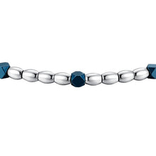Load image into Gallery viewer, Bracciaile da uomo in acciaio con elementi in ematite Luca Barra BA1935
