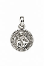 Carica l'immagine nel visualizzatore di Gallery, Medaglia San Francesco di Paola in argento 925 millesimi Cod. FDA70015
