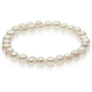 Bracciale elastico da donna Con perle Comete BBQ 113