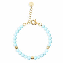 Load image into Gallery viewer, Bracciale bambini in argento 925 Baby Stone Gerba GE/BC03
