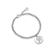 Carica l&#39;immagine nel visualizzatore di Gallery, Bracciale da donna in acciaio con pendente Luca Barra BK1541
