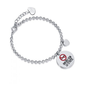 Bracciale da donna in acciaio con pendente Luca Barra BK1792