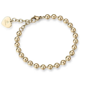 Pulsera de mujer Luca Barra BK1796 de acero en oro amarillo