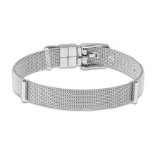 Cargar imagen en el visor de la galería, Brazalete de mujer Luca Barra BK2206 Milan mesh de acero
