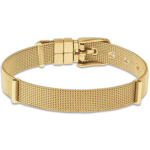 Luca Barra BK2207 women's Milan mesh steel bracelet