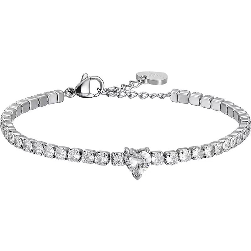 Bracciale tennis da donna con cristalli Luca Barra BK2280