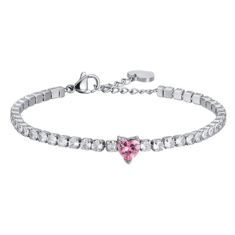 Bracciale tennis da donna con cristalli Luca Barra BK2281