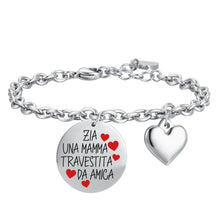 Carica l'immagine nel visualizzatore di Gallery, Bracciale da donna in acciaio Luca Barra BK2318
