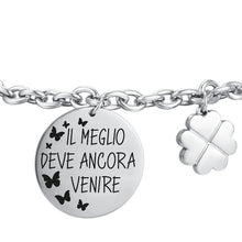 Cargar imagen en el visor de la galería, Bracciale da donna in acciaio Luca Barra BK2378
