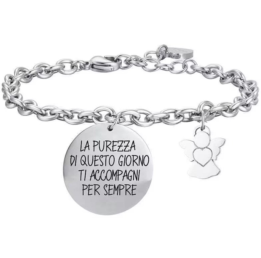 Bracciale da donna in acciaio 