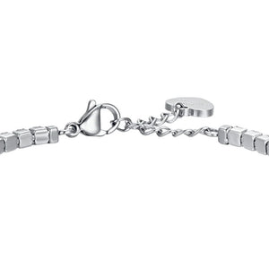 Women's tennis bracelet with heart Luca Barra BK2520