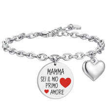 Carica l&#39;immagine nel visualizzatore di Gallery, Bracciale da Donna in acciaio Luca Barra Mamma BK2640
