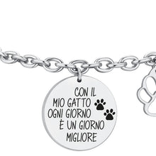 Cargar imagen en el visor de la galería, Bracciale da Donna in acciaio Luca Barra Gatto BK2647
