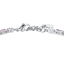 Cargar imagen en el visor de la galería, Bracciale Tennis da Donna in acciaio Luca Barra BK2675
