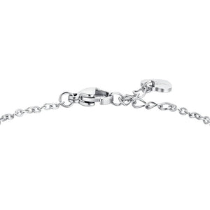 Bracciale da Donna in acciaio con luna e stella Luca Barra BK2698
