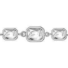 Cargar imagen en el visor de la galería, Bracciale da donna in acciaio con cristalli Luca Barra BK2754
