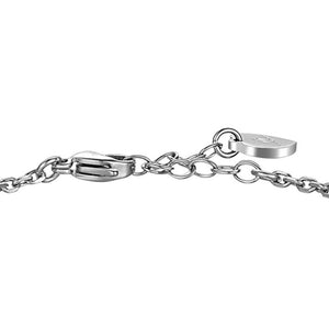 Bracciale da donna in acciaio con cristalli Luca Barra BK2755