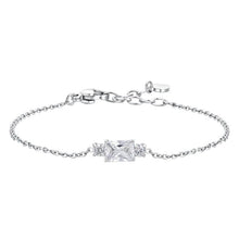 Cargar imagen en el visor de la galería, Bracciale da donna in acciaio con zirconi Luca Barra BK2810
