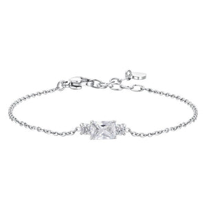 Bracciale da donna in acciaio con zirconi Luca Barra BK2810