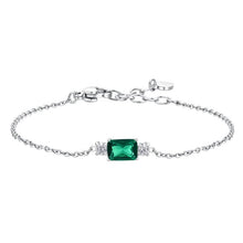 Carica l&#39;immagine nel visualizzatore di Gallery, Bracciale da donna in acciaio con zirconi Luca Barra BK2813
