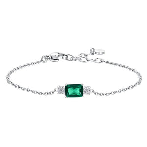 Bracciale da donna in acciaio con zirconi Luca Barra BK2813