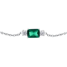 Carica l&#39;immagine nel visualizzatore di Gallery, Bracciale da donna in acciaio con zirconi Luca Barra BK2813
