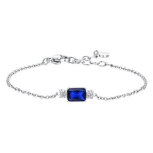 Cargar imagen en el visor de la galería, Bracciale da donna in Acciaio con zirconi Luca Barra BK2814
