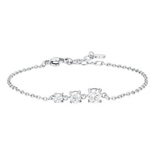 Cargar imagen en el visor de la galería, Bracciale da donna in acciaio con zirconi Luca Barra BK2815
