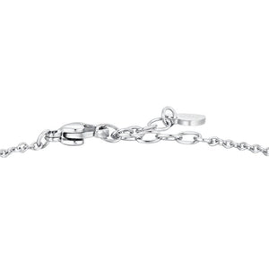 Bracciale da donna in acciaio con zirconi Luca Barra BK2815