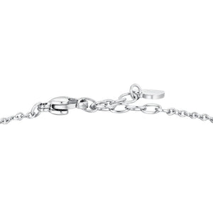 Bracciale da donna in acciaio con zirconi Luca Barra BK2816