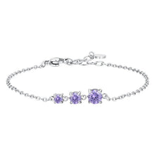 Cargar imagen en el visor de la galería, Bracciale da donna in Acciaio con zirconi Luca Barra BK2818
