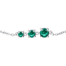 Cargar imagen en el visor de la galería, Bracciale da donna in Acciaio con zirconi Luca Barra BK2819
