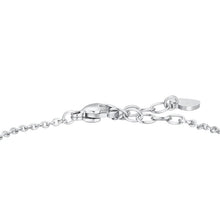 Cargar imagen en el visor de la galería, Bracciale da donna in acciaio con luna e zircone Luca Barra BK2822
